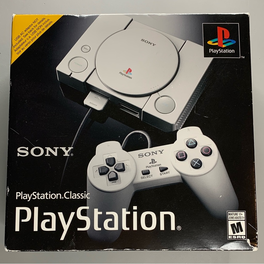 Brand New Sony PlayStation Classic Console - Opened Only for Verification